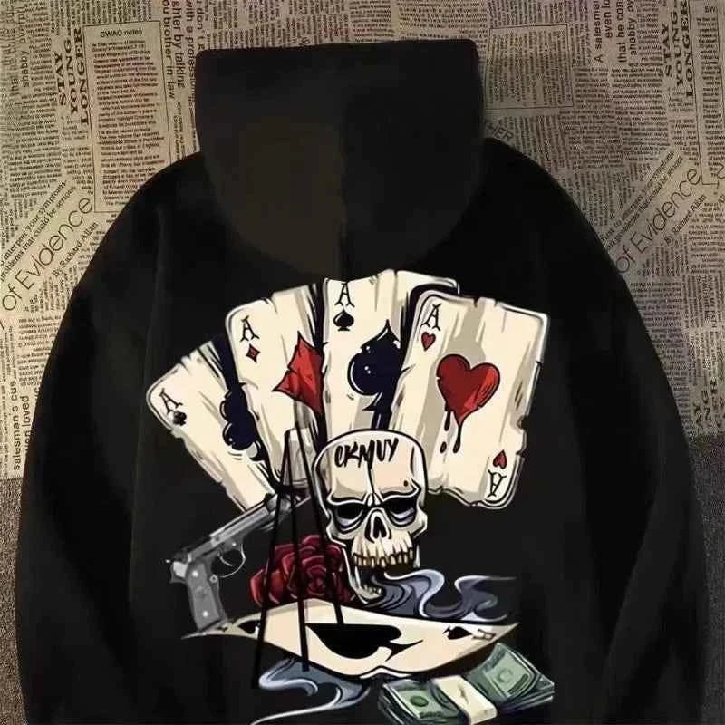 Men's Streetwear Cards Hoody™