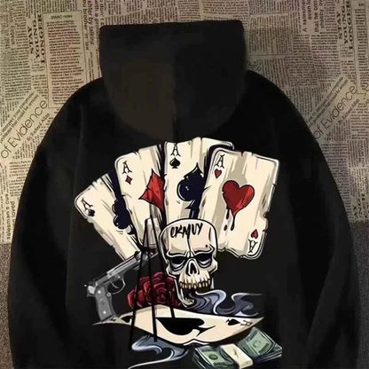 Men's Streetwear Cards Hoody™
