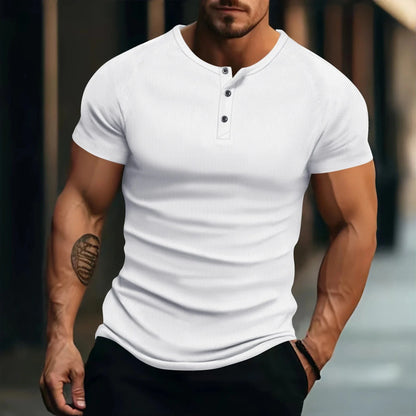 Men's Casual Short Sleeve T-Shirt for Effortless Style and Comfort