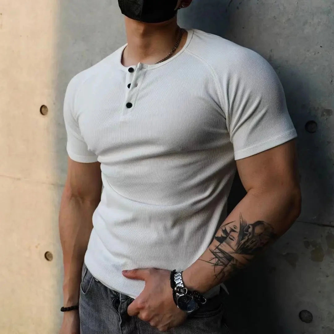 Men's Casual Short Sleeve T-Shirt for Effortless Style and Comfort