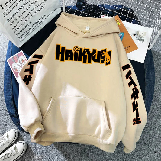 Anime Haikyuu Print Street Hoodies™