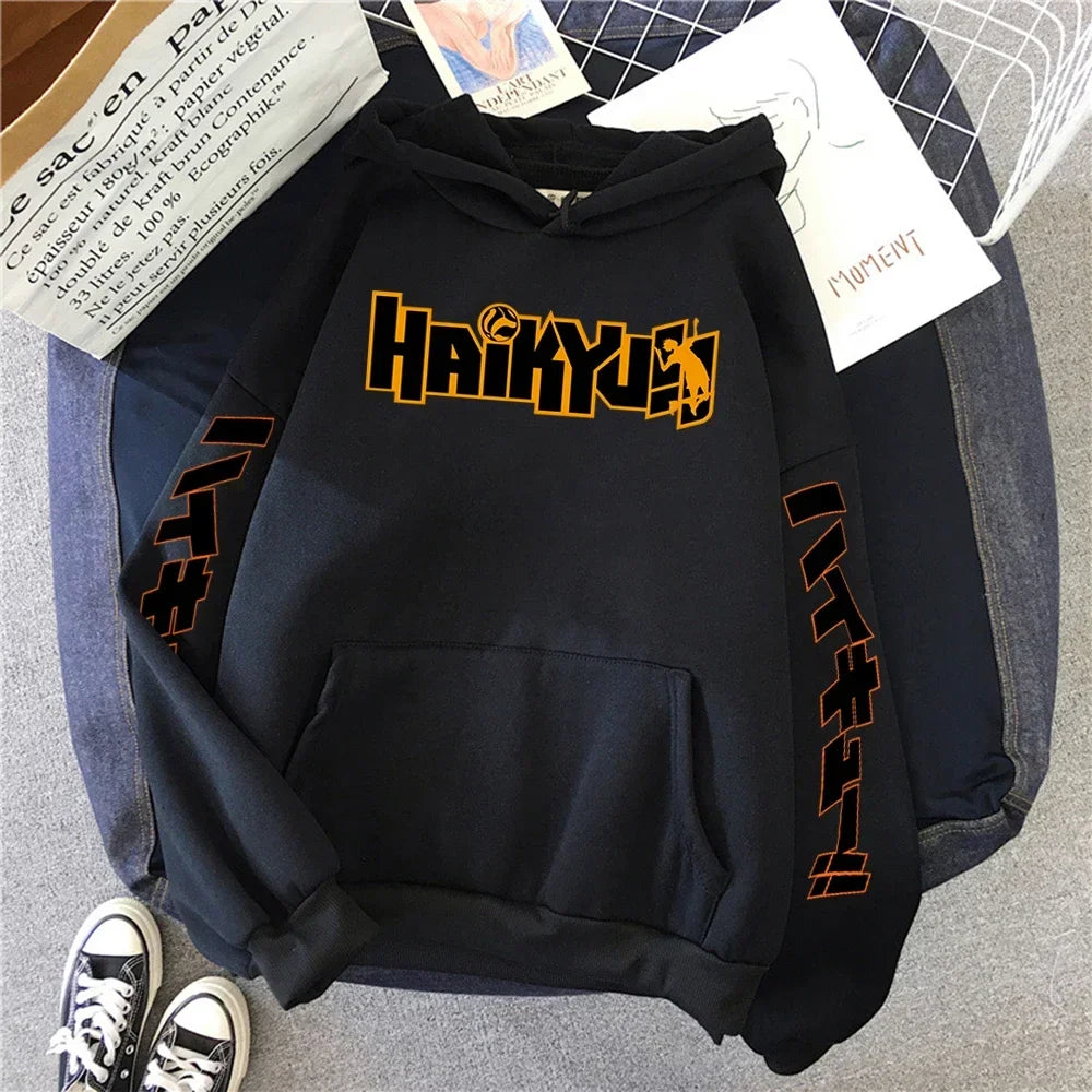 Anime Haikyuu Print Street Hoodies™