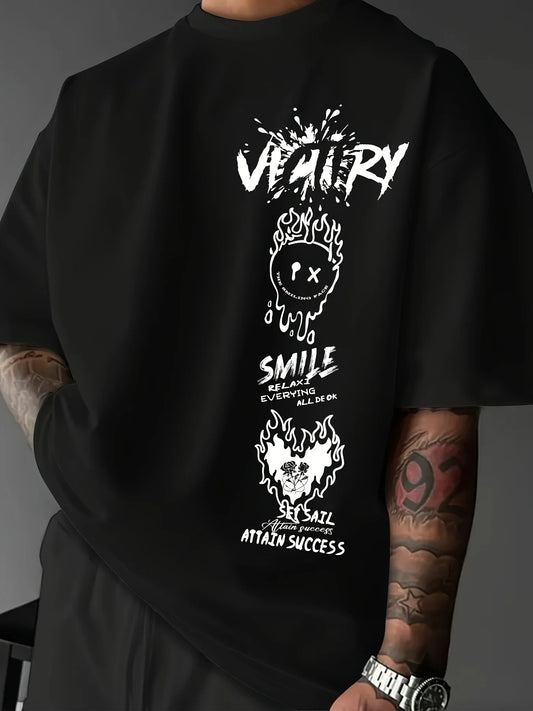 Men's Graffiti Print T-Shirt™